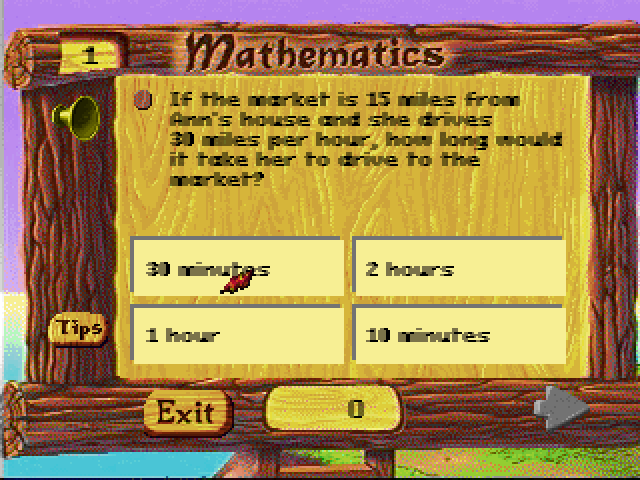 Faire Games: Mathematics screenshot 1 for Playstation